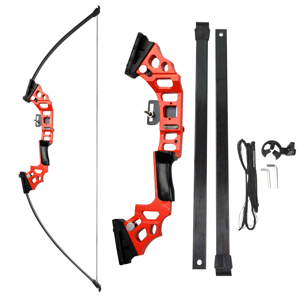 Bowfishing Recurve Bow Kit 40lbs Fishing Arrow Reel Archery Straight Bow Hunting eBay