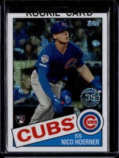 2020 Topps 1985 Topps Chrome Silver Pack Promotion Nico Hoerner #85C-6