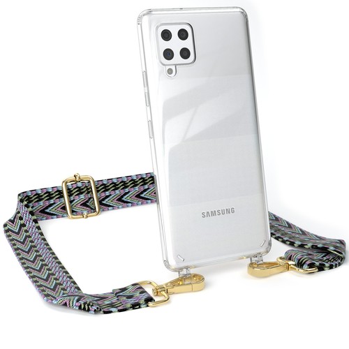 EAZY CASE do Samsung Galaxy A42 5G Etui na telefon Silikon Pasek na ramię do zawieszenia - Zdjęcie 17 z 24