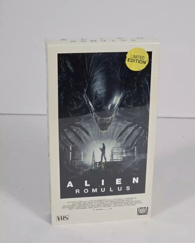Alien Romulus (VHS) Limited Edition 2024 Retro Aliens Sci-Fi BRAND NEW SEALED - Picture 1 of 5