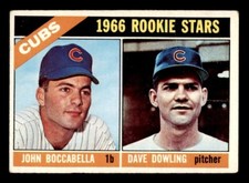 1966 Topps Baseball #482 1966 Cubs Rookie Stars VG *d2