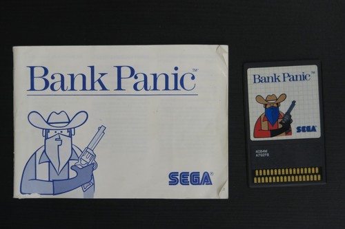 BanK Panic Sega Card Complet PAL Master System - Picture 3 of 4