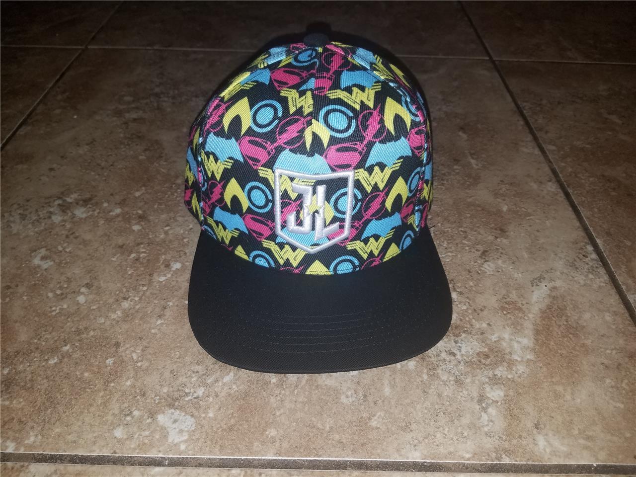 DC Comics Justice League Batman Superman Wonder Woman Snapback Hat Cap New DC Comics Justice League Batman Superman Wonder Wonder Wonder Woman Snapback Hat Cap New b15f2d
