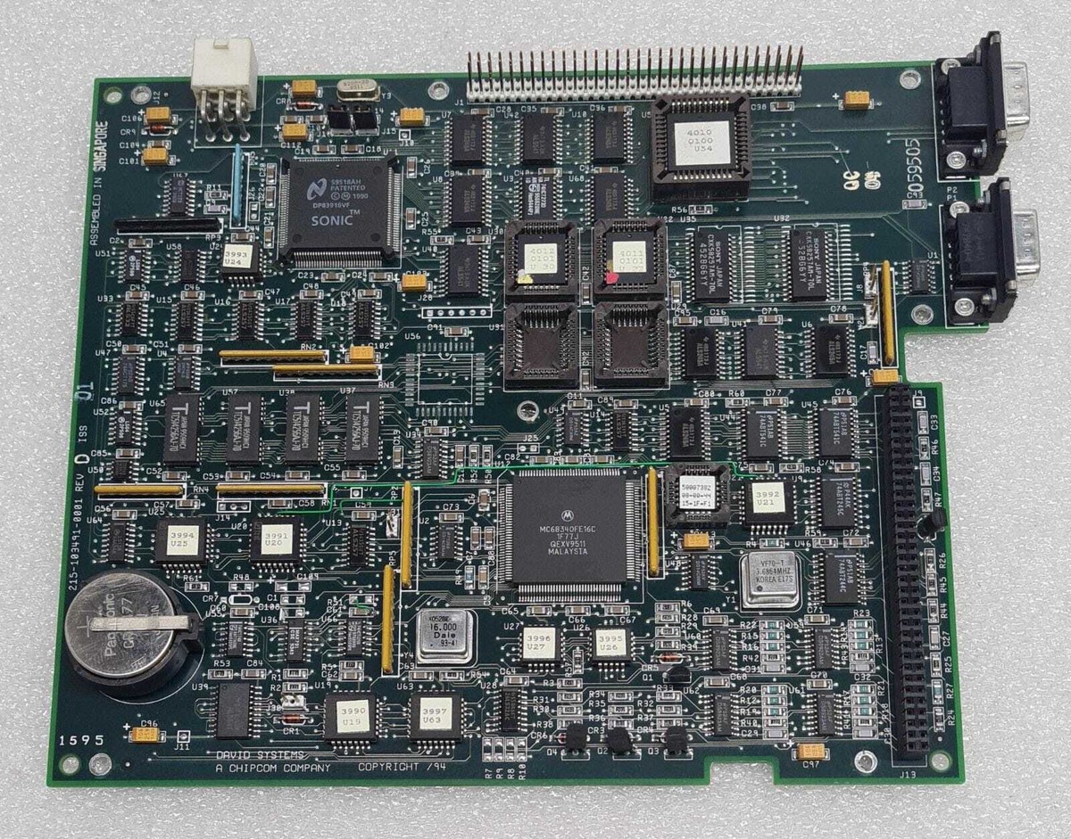 David Systems CHIPCOM 215-103491-0001 Circuit Board PCB 210