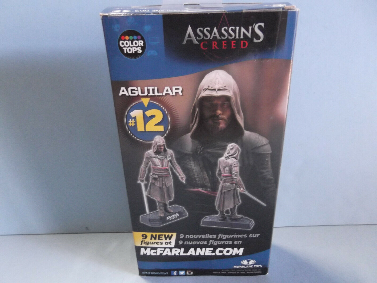  McFarlane Toys Assassin's Creed Movie Aguilar 7” Collectible  Action Figure : Home & Kitchen