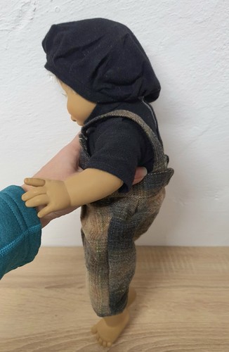 Künstlerpuppe Vinylpuppe Doll Falca 38 cm Sammler Rarität Vintage - Bild 5 von 10