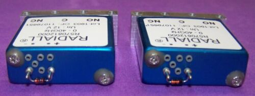 Dies ist für einen Radiall Failsafe SPDT 2,92mm K Switch bewertet DC-47GHz 12VDC Spule - Bild 3 von 3