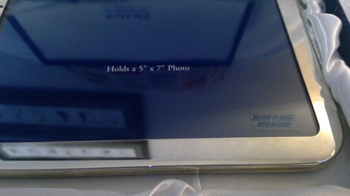 Wallace Silversmiths Silver Plated (Removeable Calculator) Frame Gift Set - Picture 8 of 11