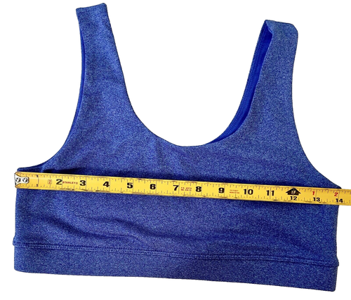 Gap Teen 18 Crossover Flare Leggings Sports Bra Top Blue Gapfit Set - Picture 6 of 12