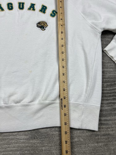 Vintage Jacksonville Jaguars Sweatshirt Womens XL White Joy Athletic For Her 90s - Picture 7 of 15