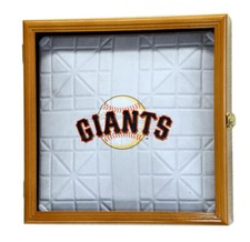 Full Size MLB Baseball Base Plate Display Case Cabinet Shadowbox Holder Frame