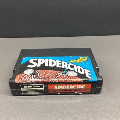 Tandy TRS-80 Color Computer - Spidercide - game cartridge only - Not Tested