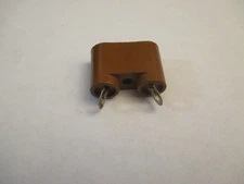 FT-243 HAM RADIO QUARTZ CRYSTAL SOCKET LIGHT BROWN