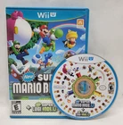 New Super Mario Bros U + Super Luigi Bros - Wii U - w/ Game, Case & Cover Art