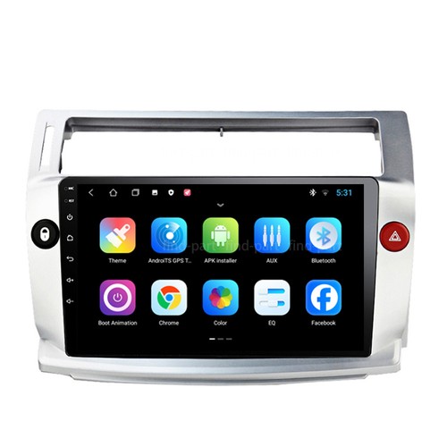 Android 12 9" Car Stereo Radio for Citroen C4 C-Triomphe C-Quatre 2004-2009 BT - Picture 4 of 7