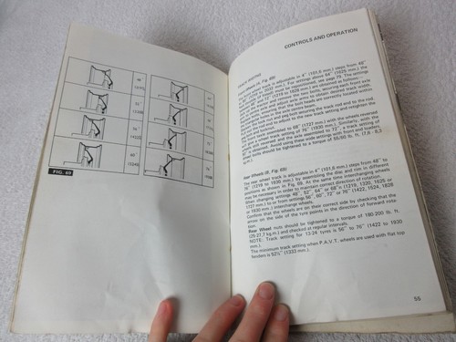 Massey-Ferguson 135 Tractor Operator Instruction Book - Used Condition - Picture 10 of 11