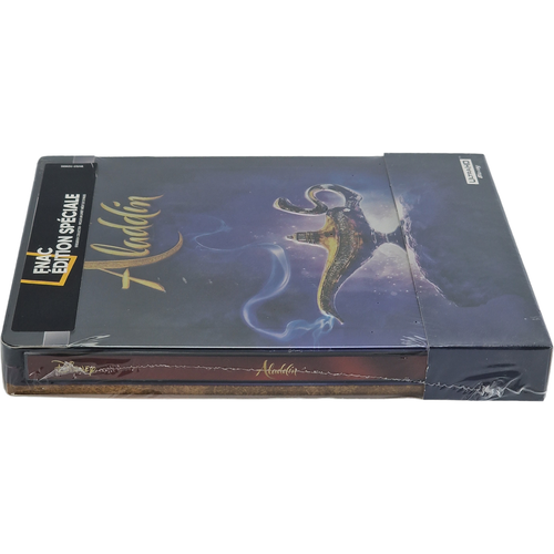 ALADDIN 4K Ultra HD Blu-Ray + Blu-Ray Steelbook Débossé Fnac Disney Zone Frei - Bild 11 von 14
