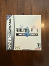 Final Fantasy I & II: Dawn of Souls (Nintendo Gameboy Advance) NEW Sealed