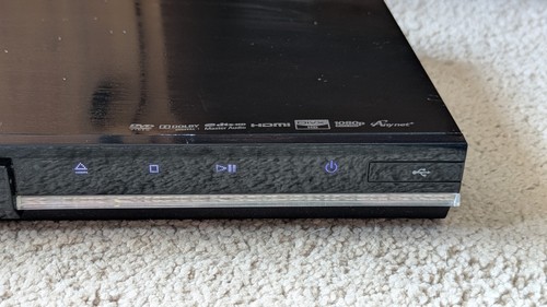 Samsung BD-C5300 Blu-Ray Disc Player Wi-Fi Ready Black In VGC **No Remote** - Picture 5 of 9