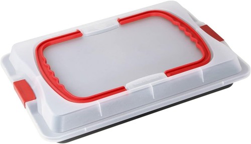Dr. Oetker 3-in-1 Backform 29x42cm mit Deckel - Metall, 4,5l - Bild 3 von 7