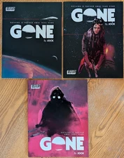 Lot of three, complete set Gone, DSTLRY; Jock, 2023, First Print, VF or better