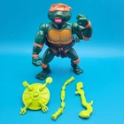 1989 TMNT Mike Wacky Action Teenage Mutant Ninja Turtles Michelangelo Complete