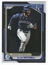2024 Bowman Chrome Blake Mitchell 1st Kansas City Royals #BCP-209