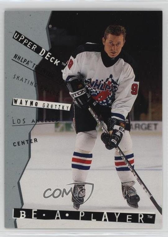 1994-95 Upper Deck Be a Player Wayne Gretzky (No R in Card Number) #99 HOF