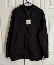 Puma Ferrari Nightcat Black Jacket Windcell 360 Reflectivity Men's Size Large