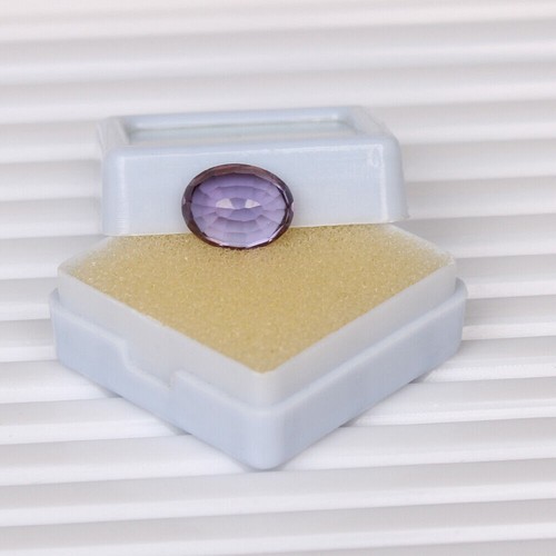 Alejandrita 6,40 quilates Brasil cambio de color forma ovalada piedras preciosas sueltas certificadas - Imagen 7 de 8