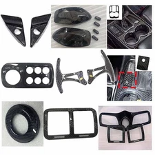 Real Carbon Dash Console Inner Cover Kit For Maserati GranTurismo GC GTS 2008-19