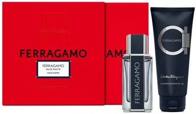 Salvatore Ferragamo Men's Ferragamo 2pcs EDT Gift Set Fragrances 8052464893805