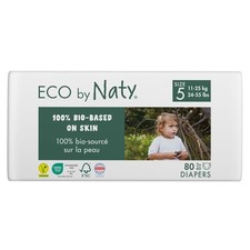 Eco-Friendly Baby Diapers - 100 Plant-Based Materials on Skin, Soft, for Sen...