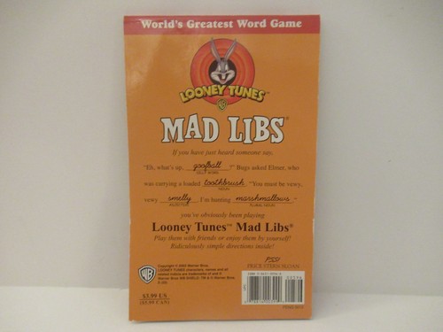 Looney Tunes Mad Libs (2003) By Roger Price & Leonard Stern (Paperback) - Imagen 2 de 6