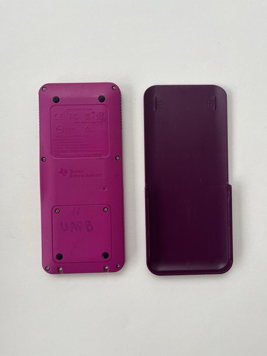 Texas Instruments TI-84 Plus CE Pink Purple Graphing Calculator + Cover Tested - Picture 2 of 5