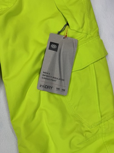 686 Pantalone Cargo Uomo Infinity Lime Nuovo con etichette Taglia XL - Foto 2 di 6
