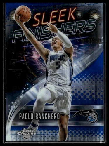 2025 Topps Chrome Paolo Banchero Refractors Blue (RAW)