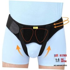 Hernia Belt for Men Hernia Support Truss for Single/Double Medium Pack of 1 