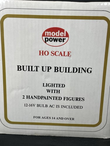 Model Power Scala HO #643 Edifici a Binario Relè Box, Ripostiglio e Capannone Auto - Foto 10 di 16