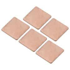 Heatsink Copper Sheet 1.2mm with Thermal Conductive Tape for Computer 5 Set