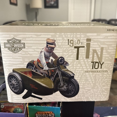 Xonex Harley Davidson 50er Jahre Blechspielzeug Reproduktion