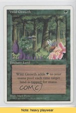 Wild Growth Magic: 4th Edition 1995 READ 0o9