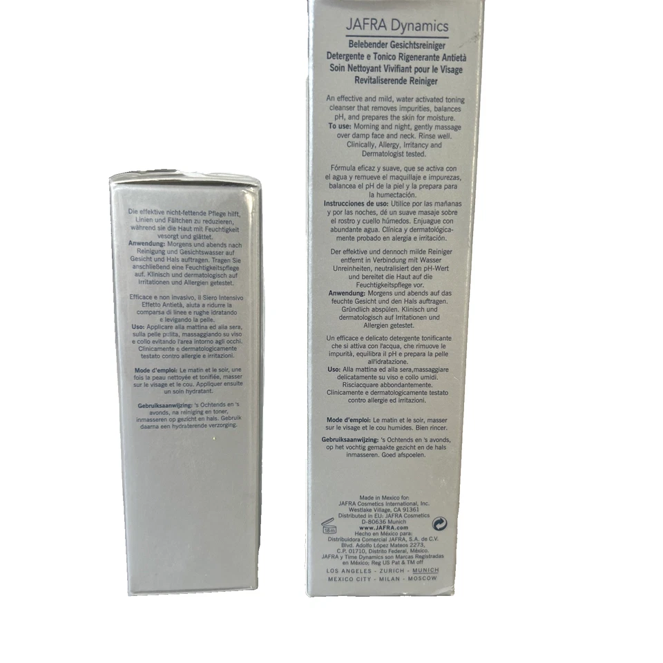 Jafra Time Dynamics Defy Time Reveal тонизирующее средство и интенсивный линейный корректор - Изображение 3 из 4