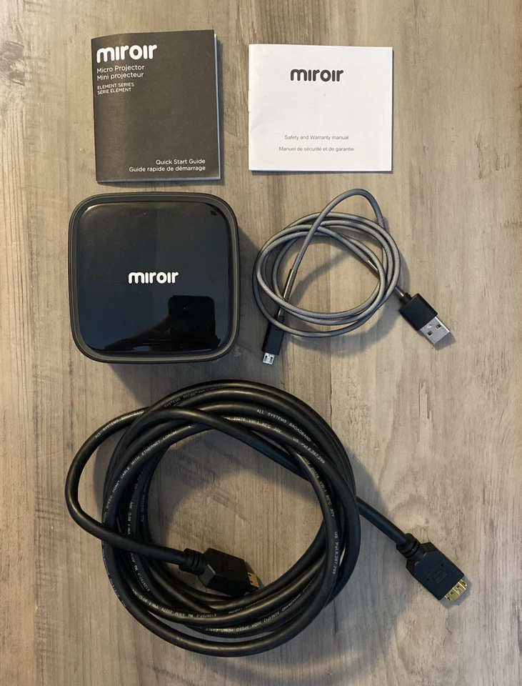 Miroir M29 Portable Projector With Google Chromecast - Tested Works - Image 2 of 4