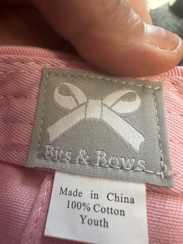Bits&Bows Little girls Golf Themed Hat NWT - Picture 5 of 5