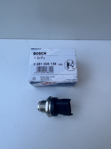 BOSCH FUEL RAIL HIGH PRESSURE SENSOR for VAUXHALL ASTRA ANTARA INSIGNIA 2.0 CDTI - Picture 2 of 5