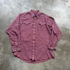 Vintage panhandle slim made in USA Pearl snap button up western dress