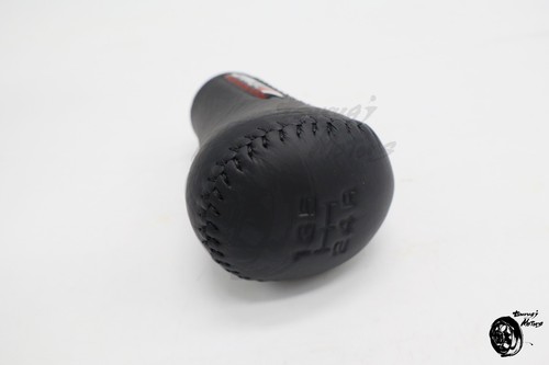 TRD Levin Trueno AE86 Leather Shift Knob 5 Speed Black MS204-00004 Genuine - Picture 13 of 20