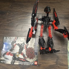 Lego Bionicle 8978 glatorian 8740 8975 8974 lot