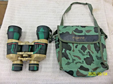 VINTAGE CCCP 7 X 50 WA RUSSIA COATED OPTIC FORTE BINOCULAR W/ COMPASS